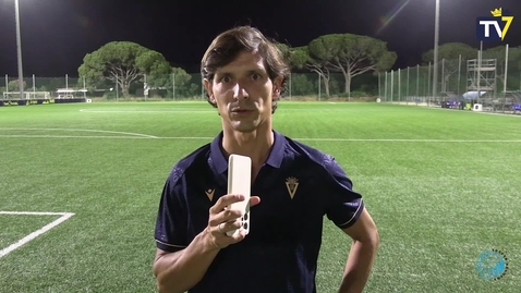 Miniatura para Interview with Pablo after the match