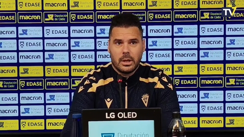 Miniatura para Javi Navarro: “El equipo está enchufado y con muchas ganas de afrontar el partido”
