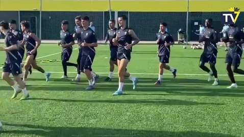 Miniatura para El filial comienza su segunda semana de entreno