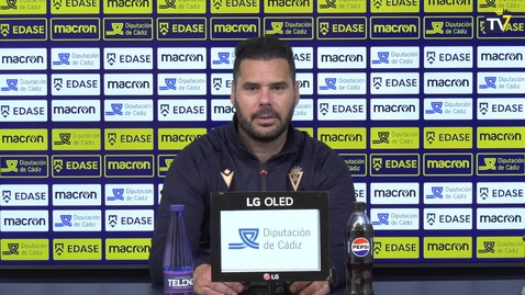 Miniatura para Javi Navarro: &quot;El equipo ha estado enchufado desde el primer minuto&quot;