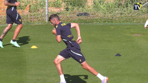 Miniatura para El Cádiz sigue preparando la última jornada de la temporada (31-05-23)
