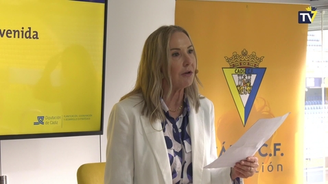 Miniatura para InnovaCádiz - Acto de bienvenida Olga de la Fuente, directora Fundación LALIGA 
