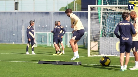 Miniatura para Regreso al trabajo para preparar el duelo ante el Elche
