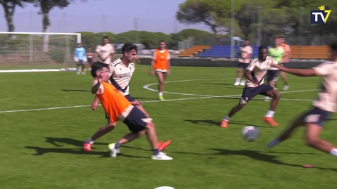 Miniatura para Primer entrenamiento para preparar el duelo en Anduva