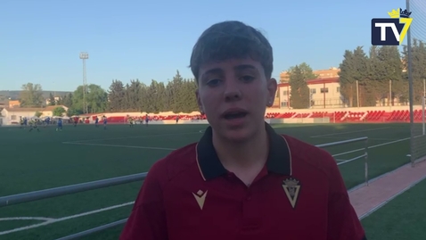 Miniatura para Andrea: &quot;El partido lo he visto muy disputado desde el primer momento&quot; (13/04/2024)