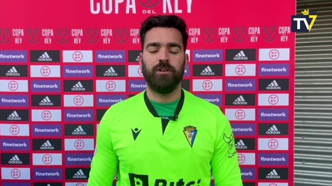 Miniatura para la entrada David Gil tras el Fuenlabrada-Cádiz de Copa del Rey (06-01-22)