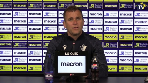 Miniatura para Francisco Cordero: “Es el partido más importante de la temporada”