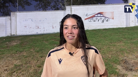 Miniatura para Ángela Ortiz: &quot;Estoy muy feliz por haber ayudado al equipo con tres goles&quot; (21/08/2024)
