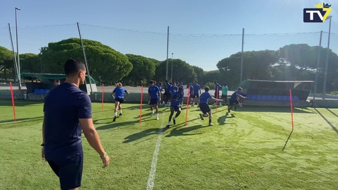 Miniatura para la entrada El Cádiz B prepara el partido ante el Mérida (30/09/21)