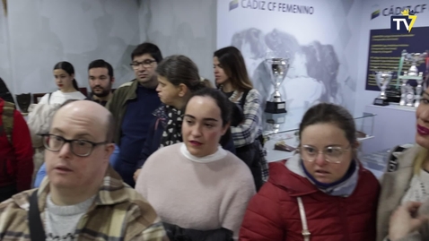 Miniatura para Aspademis visita el estadio gracias al proyecto 'Integralabs' de Cádiz CF Fundación