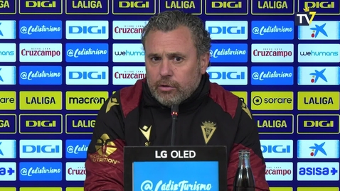 Miniatura para Sergio González: &quot;Con el máximo respeto vamos ganar y pasar la eliminatoria&quot;