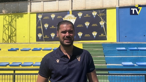 Miniatura para Javi Navarro: &quot;Hemos perdido por una jugada a balón parado&quot; (29/09/2024)