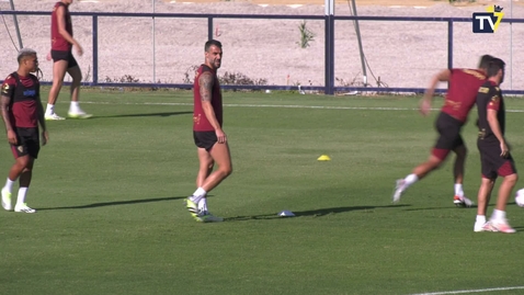 Miniatura para la entrada Último entrenamiento previo a la visita del Villarreal (31-08-23)