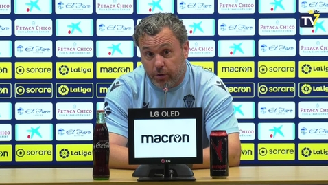 Miniatura para Rueda de prensa de Sergio tras el Trofeo Carranza (05-08-22)