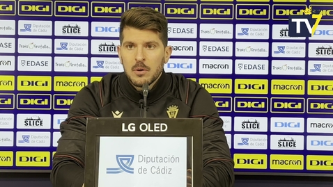 Miniatura para Iván Pernía: &quot;Hemos sabido definir muy bien&quot; (04/02/2024)