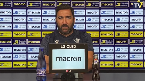 Miniatura para Juanma Cruz: “Es un partido bonito y especial para los chavales”