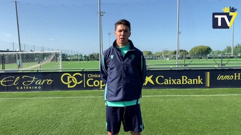 Miniatura para Álvaro: &quot;Es una satisfacción estar en el Cádiz B&quot;