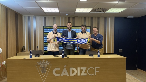 Miniatura para Sergio Fernández y Jesús, últimas renovaciones en el Cádiz CF Genuine