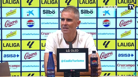Miniatura para Gaizka Garitano: &quot;Ha sido un partido muy sufrido&quot;