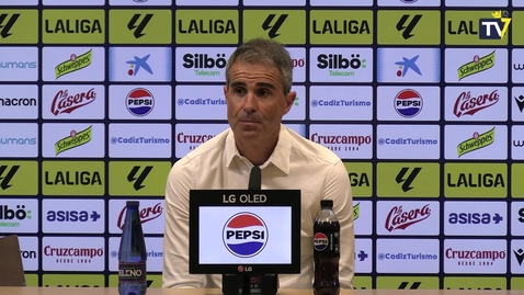 Miniatura para Gaizka Garitano: &quot;El equipo está compitiendo&quot;