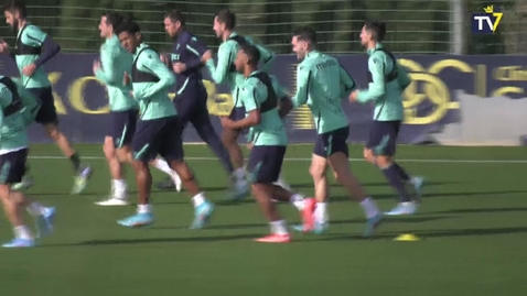 Miniatura para la entrada Último entrenamiento antes de recibir al Celta (11/02/22)