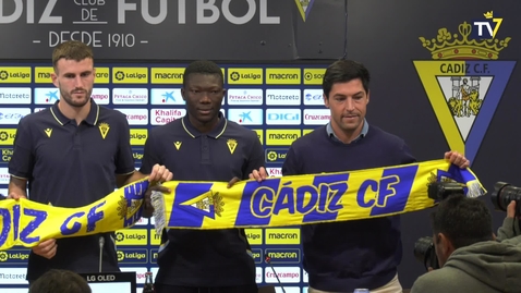 Miniatura para Presentación de Raúl Parra y Youba Diarra (27-12-22)