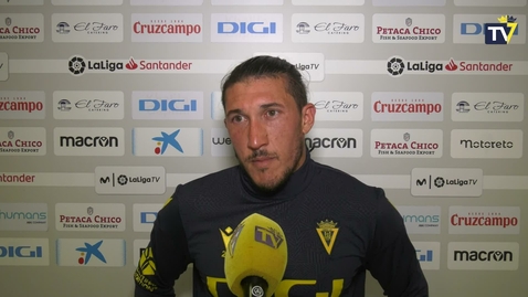 Miniatura para Espino: &quot;La afición nos ha llenado de fuerza y energía&quot;
