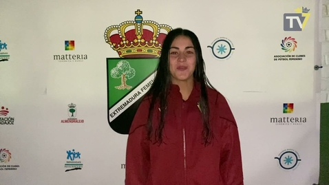 Miniatura para Ainhoa: &quot;Muy contenta por volver a jugar después de mi lesión&quot; (05/11/2023)