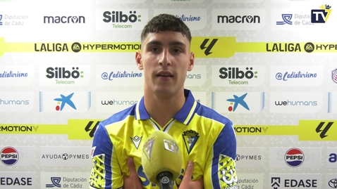 Miniatura para Borja Vázquez: &quot;Estoy muy contento por mis primeros minutos en casa&quot;