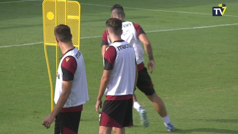 Miniatura para El Cádiz empieza una semana de trabajo preparando la visita a Mestalla (16-10-23)