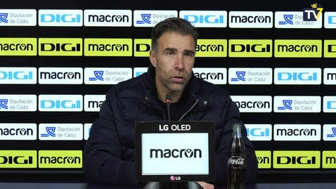 Miniatura para Alberto Cifuentes: “Estoy muy muy contento con el partido del equipo”