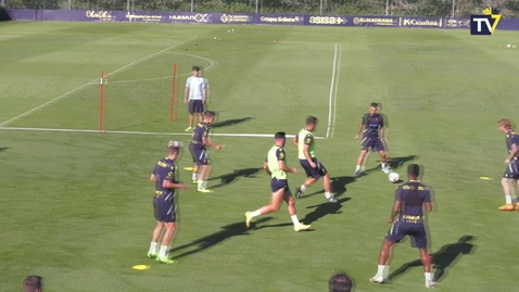 Miniatura para Intensa sesión de lunes pensando en el Cádiz - Barça (05-09-22)
