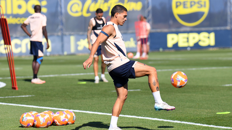 Miniatura para Penúltimo entrenamiento antes de viajar a Ferrol