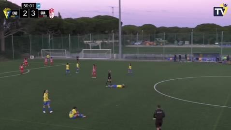 Miniatura para Resumen Cádiz CF Femenino 2-3 Granada CF B (06/02/2022)