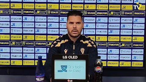 Miniatura para Javi Navarro: &quot;Debemos mantener nuestra identidad ante un Almería muy competitivo&quot;