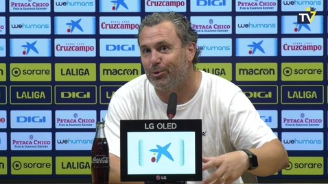 Miniatura para Rueda de prensa de Sergio González tras el Cádiz - Rayo (27-09-23)