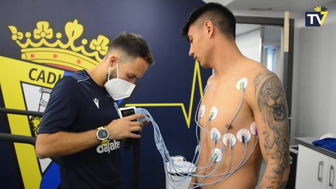 Miniatura para Santi Arzamendia pasó las pruebas de esfuerzo en la Ciudad Deportiva 24/07/2021