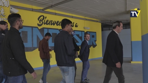 Miniatura para El Cádiz CF recibe a los estudiantes de su Máster en la India (12/11/21)