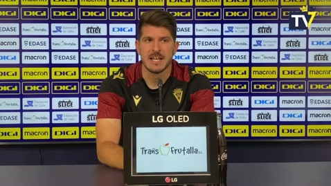 Miniatura para Iván Pernía: &quot;Con nuestra idea de juego iremos a intentar gana&quot;