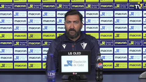 Miniatura para Juanma Cruz: “Nos hace falta una victoria para que cojamos incluso más confianza”