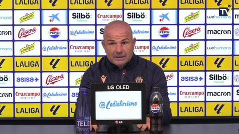 Miniatura para Paco López: &quot;Estamos capacitados para ganar en cualquier sitio&quot;