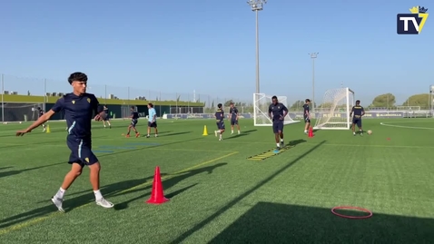 Miniatura para la entrada Último entrenamiento del Mirandilla antes del primer amistoso