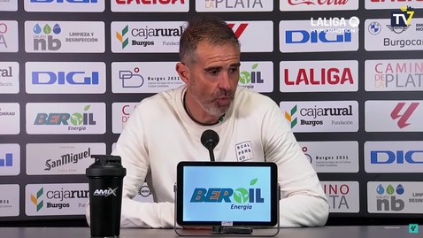 Miniatura para Gaizka Garitano: &quot;Es un punto importante&quot;