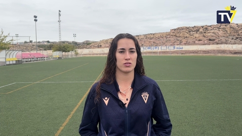 Miniatura para María García: &quot;Tenemos que trabajar la concentración&quot; (27/10/2024)