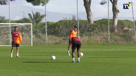 Miniatura para Partido de entrenamiento para la sesión de sábado