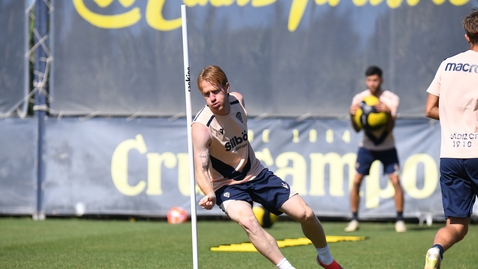 Miniatura para Entrenamiento con el Racing Ferrol en el horizonte