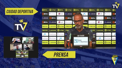 Miniatura para Rueda de prensa de Álvaro Cervera en previa Celta-Cádiz (16/09/21)