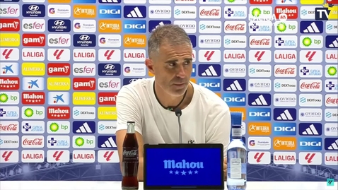 Miniatura para Gaizka Garitano: &quot;Pienso en mejorar cosas para el año que viene&quot;