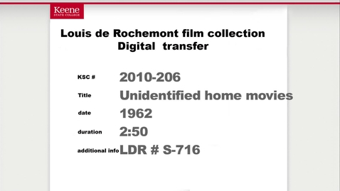 Thumbnail for Untitled, Home Movie, 1962 [ldr-2010-206]