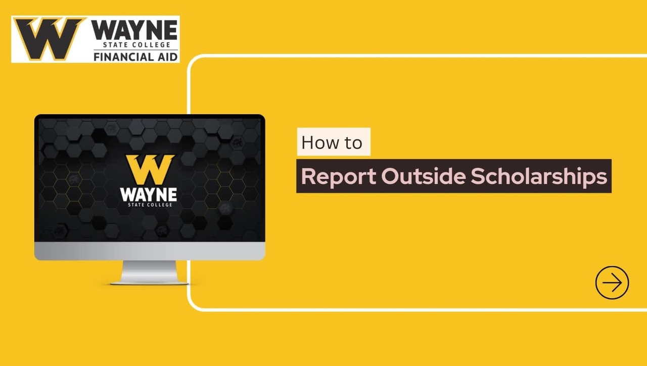 How to Report Outside Scholarships
